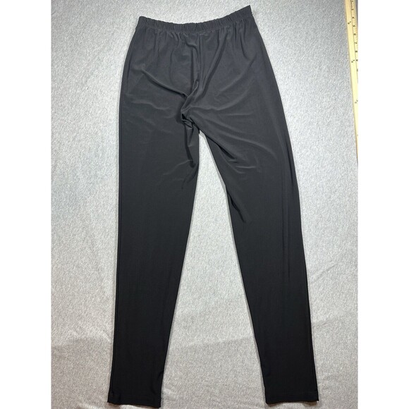 Clara Sun Woo Leggings Womens Medium Stretch Pull‎ On Pants Black - Picture 4 of 7